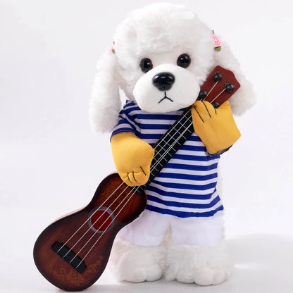 Funny Dog Clothes Sweatshirt Set Cosplay Big Suit Pet Clothes Party Costume Face Cloth Comical Outfits Halloween Dress Jumpsuit