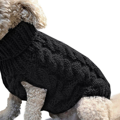 Dog Winter Clothes Knitted Pet Clothes For Small Medium Dogs Chihuahua Puppy Pet Sweater Yorkshire Pure Dog Sweater 강아지 옷
