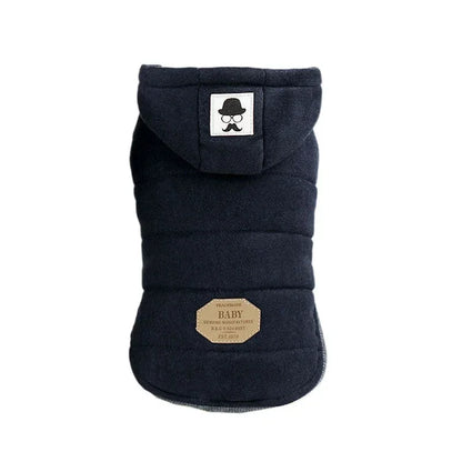 Dog Winter Warm Jacket for Small Dogs Clothes Puppy Fleece Two-legged Coat Pet Hoodie Chihuahua French Bulldog Yorkies Costumes