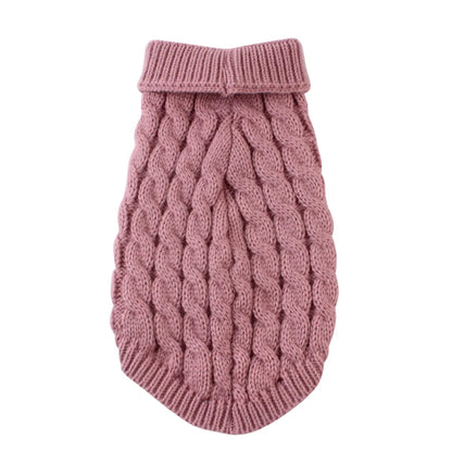 Dog Winter Clothes Knitted Pet Clothes For Small Medium Dogs Chihuahua Puppy Pet Sweater Yorkshire Pure Dog Sweater 강아지 옷