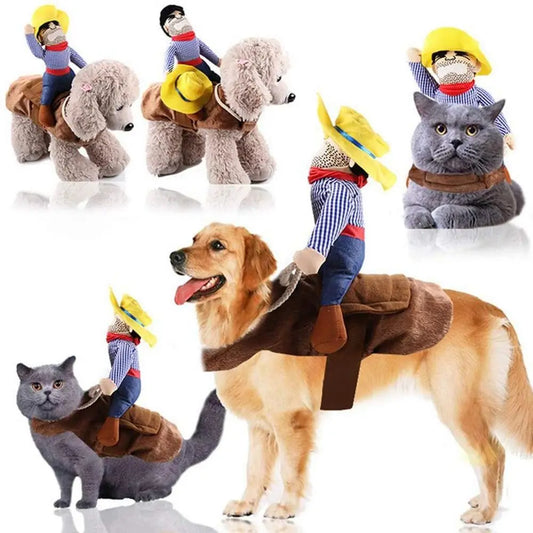 For Small Dogs Halloween with Doll Christmas Decoration Haalloween Dog Clothes Dog Costumes Halloween Decoration Pet Supplies