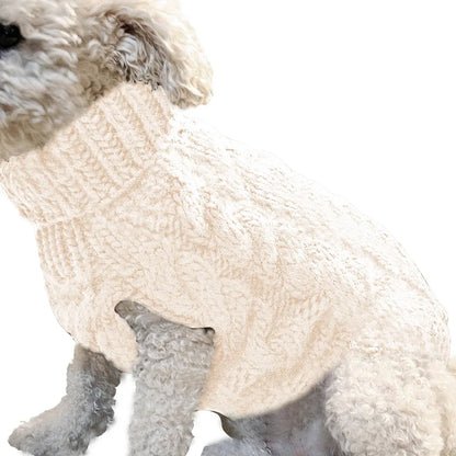 Dog Winter Clothes Knitted Pet Clothes for Small Medium Dogs Chihuahua Puppy Pet Sweater Yorkshire Pure Dog Sweater