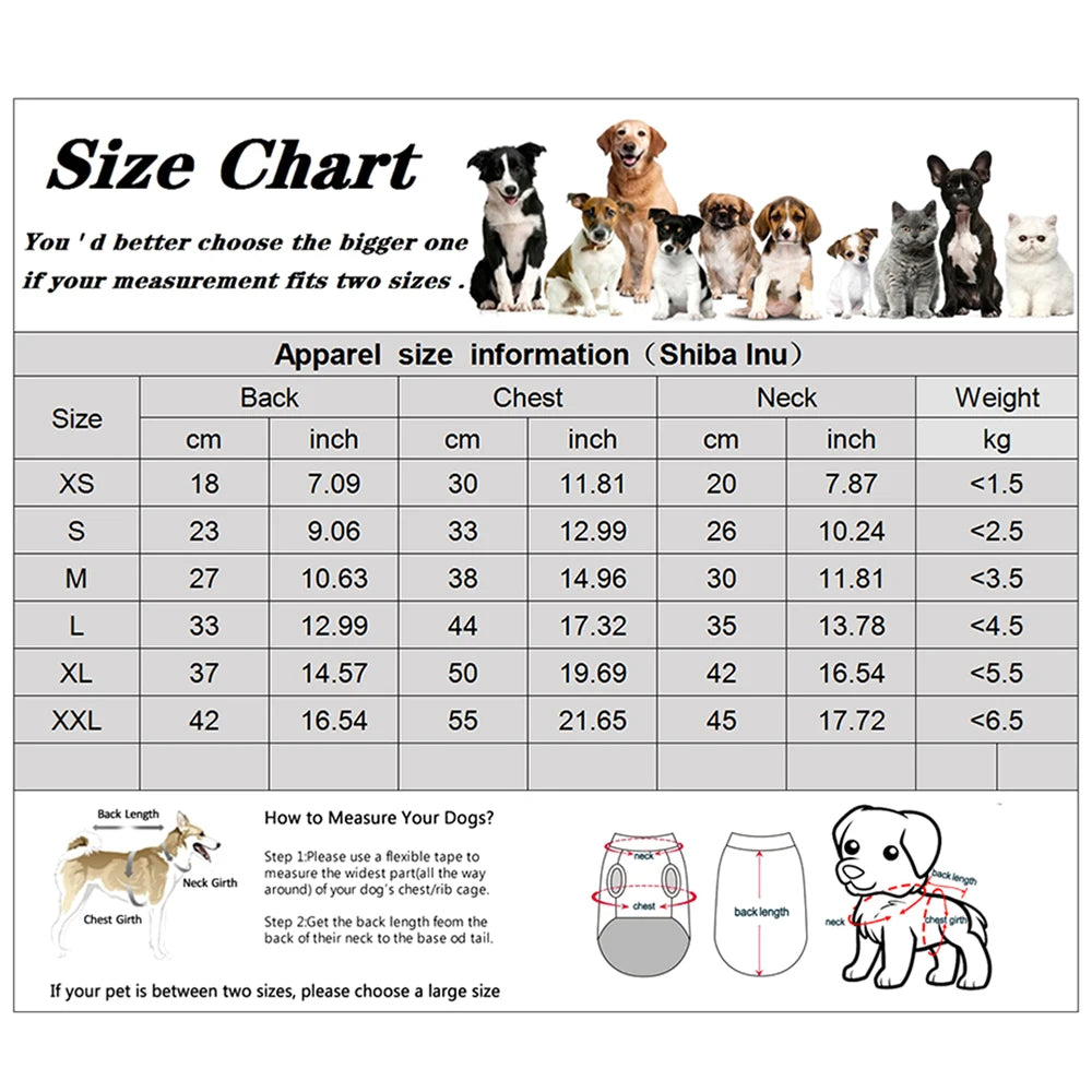 Dog Clothes Winter Puppy Pet Dog Coat Jacket For Small Medium Dogs Thicken Warm Hoodie Jacket Chihuahua Yorkies Pets Clothes