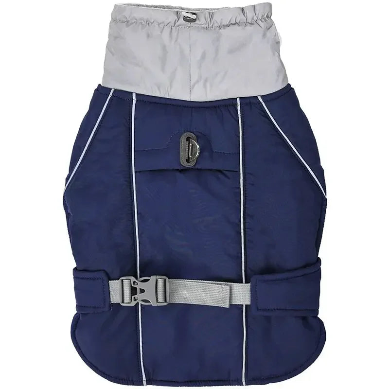 Dog Clothes Autumn and Winter Thickened Small Medium Large Dog Fadou Teddy Golden Retriever Pet Warm Cotton-padded Jacket