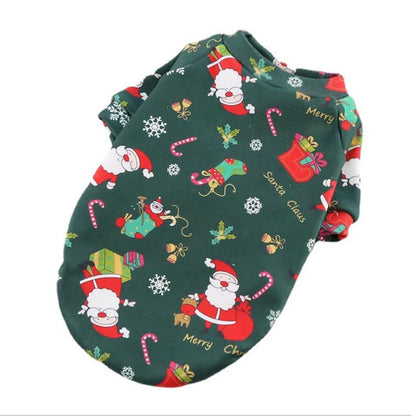 Large Dog Hoodies Christmas Sweater- Winter Warm Fleece Lined Pet Clothes Xmas Puppy Holiday for Medium Large Dogs