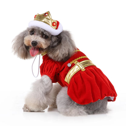 Funny Halloween Dog Costume Clothes for Small Dog Clothing Pet Dress Up Outfit Cosplay Christmas Party Carnival Hallowen Perro