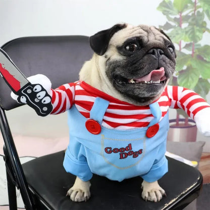 Funny Pet Dog Clothes Dog Cosplay for Dogs Halloween Dog Costumes Christmas Dog Accessories Festival Party Outfit Pet Dog Dress