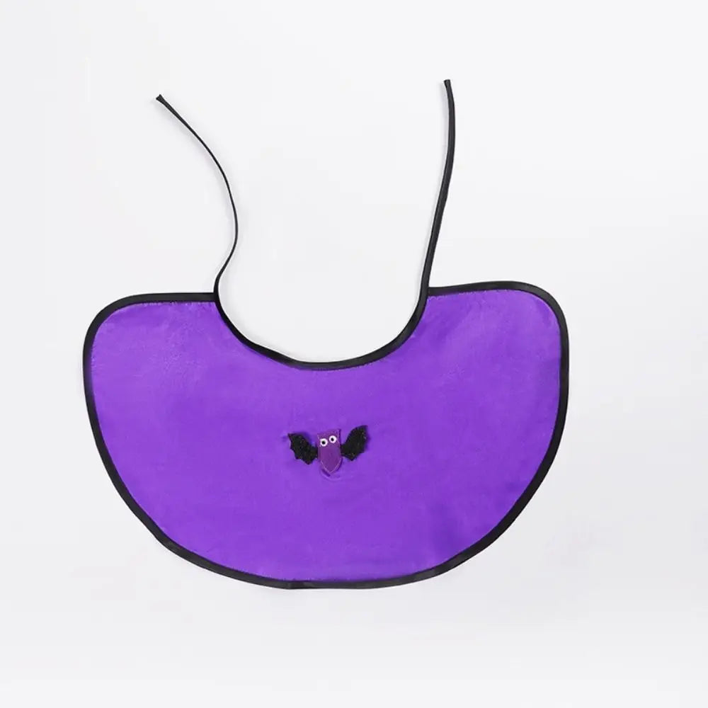 Adjustable Dog Halloween Costume Cartoon Decorative Dog Wizard Cape Bat with Face Mask Pet Transformation Costume