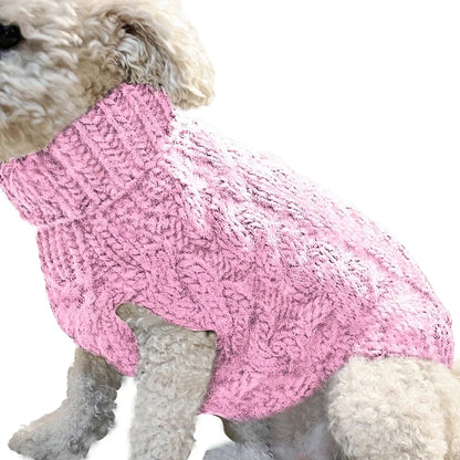 Dog Winter Clothes Knitted Pet Clothes For Small Medium Dogs Chihuahua Puppy Pet Sweater Yorkshire Pure Dog Sweater 강아지 옷