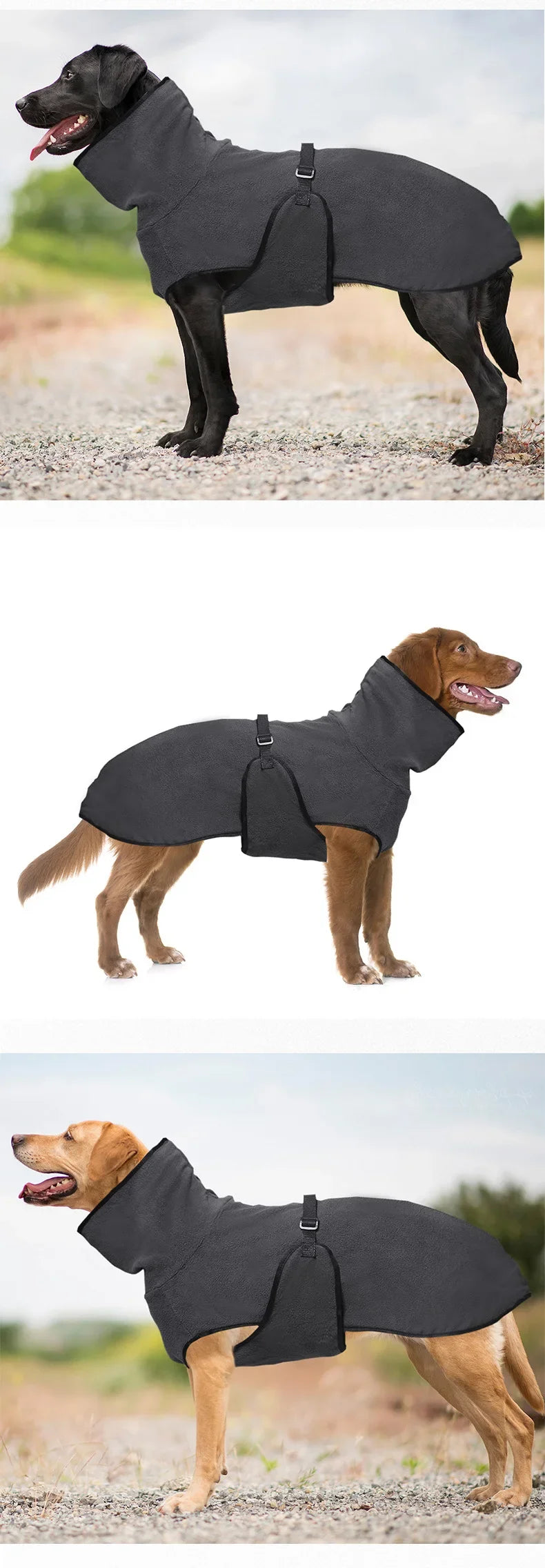 Clothes For Large Dogs Winter Warm Big Dog Vest Jacket  Pet Dogs Coat Greyhound Doberman Clothes For Medium Large Dogs