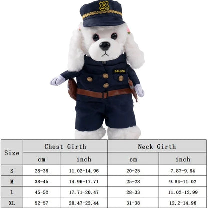 Funny Dog Clothes Sweatshirt Set Cosplay Big Suit Pet Clothes Party Costume Face Cloth Comical Outfits Halloween Dress Jumpsuit