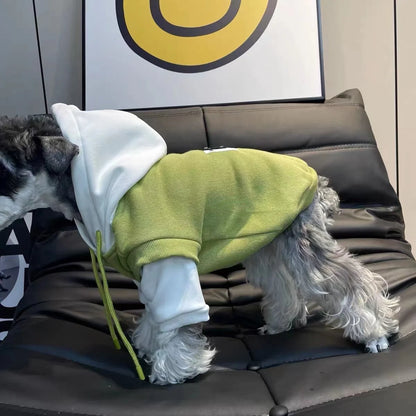 Dog Clothes Winter Dog Hooded Sweatshirt Warm French Bulldog Puppy Coat for Small Medium Dogs Pet Costume Chihuahua Pug