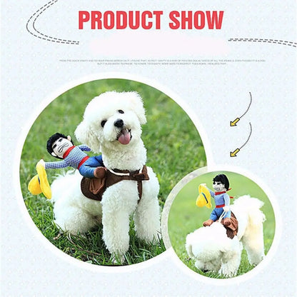 For Small Dogs Halloween with Doll Christmas Decoration Haalloween Dog Clothes Dog Costumes Halloween Decoration Pet Supplies