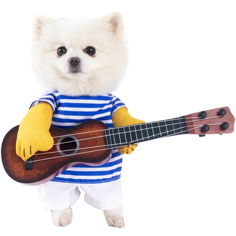 Funny Pet Halloween Dog Clothes Costume Small Dog Jacket Creative Outfit for Teddy Cats  Costume Dog Clothes for Small Dogs