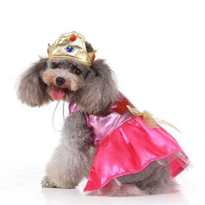 Funny Halloween Dog Costume Clothes for Small Dog Clothing Pet Dress Up Outfit Cosplay Christmas Party Carnival Hallowen Perro