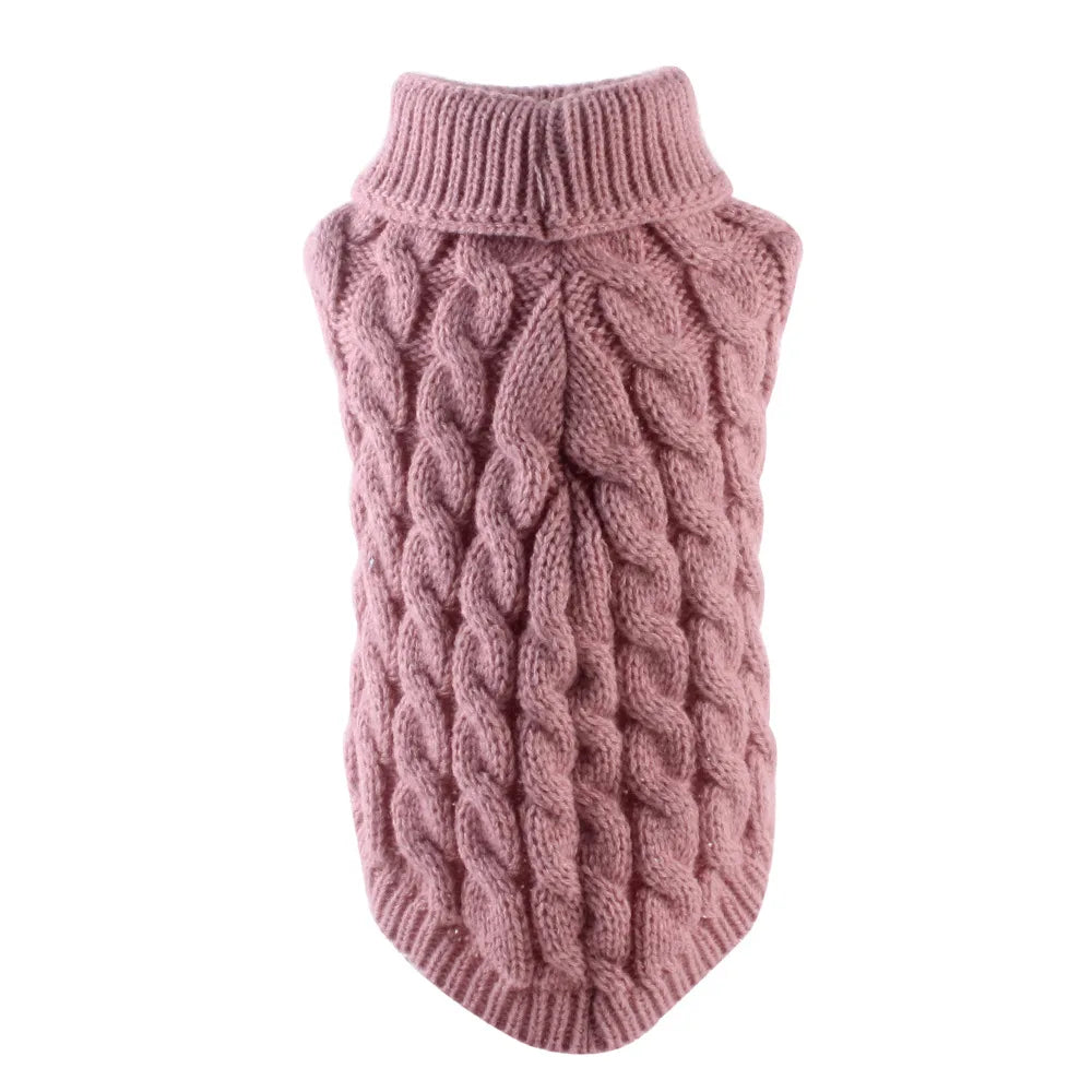 Dog Winter Clothes Knitted Pet Clothes For Small Medium Dogs Chihuahua Puppy Pet Sweater Yorkshire Pure Dog Sweater 강아지 옷