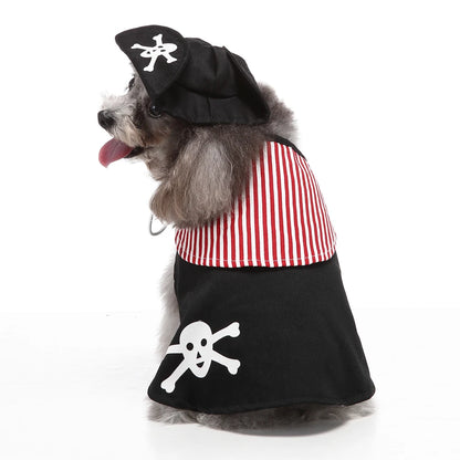 Funny Halloween Dog Costume Clothes for Small Dog Clothing Pet Dress Up Outfit Cosplay Christmas Party Carnival Hallowen Perro