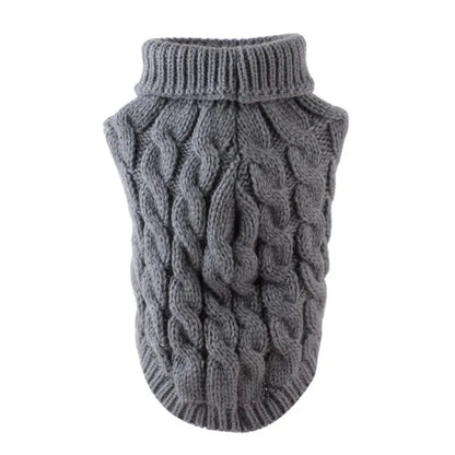 Dog Winter Clothes Knitted Pet Clothes for Small Medium Dogs Chihuahua Puppy Pet Sweater Yorkshire Pure Dog Sweater