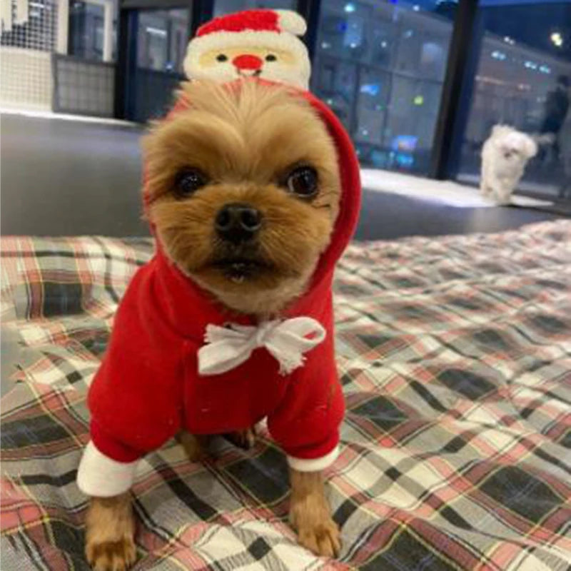 Pet Clothing for Small Medium Dogs Christmas Dog Clothes Puppy Cat Hodies Chihuahua Costume Christmas Pet Clothes Coat New Year