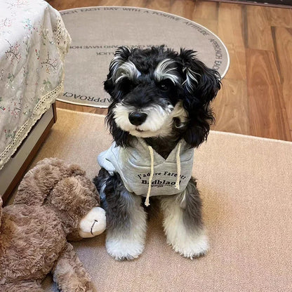 Dog Clothes Winter Dog Hooded Sweatshirt Warm French Bulldog Puppy Coat for Small Medium Dogs Pet Costume Chihuahua Pug