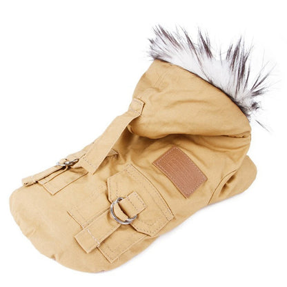 Dog Clothes Winter Puppy Pet Dog Coat Jacket For Small Medium Dogs Thicken Warm Hoodie Jacket Chihuahua Yorkies Pets Clothes