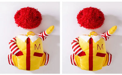 Halloween Funny Dog Clothes Winter Warm Pet Clothes Sweet Headgear Puppy Spooky hello Two Legs Transformer Costume Clothes