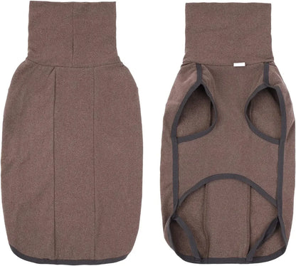 2024 Pet Dog Clothes Autumn Winter Dog Clothes Fleece Warm Dogs Vest High Neck Pet Jacket Pet Costume Dogs Clothes