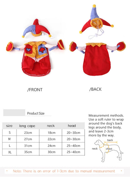 Dog fancy dress Horseback Riding Cosplay Costume Halloween Funny New Year's Dog Suit Soft Breathable Clothes Dogs Accessories