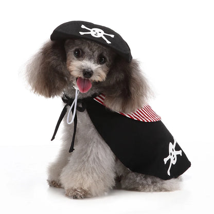 Funny Halloween Dog Costume Clothes for Small Dog Clothing Pet Dress Up Outfit Cosplay Christmas Party Carnival Hallowen Perro