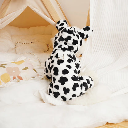 Cute Dog Cat Clothes Jumpsuit Soft Fleece Winter Dogs Play Costume With Hat Small Medium Pet Clothing Chihuahua Yorkshire