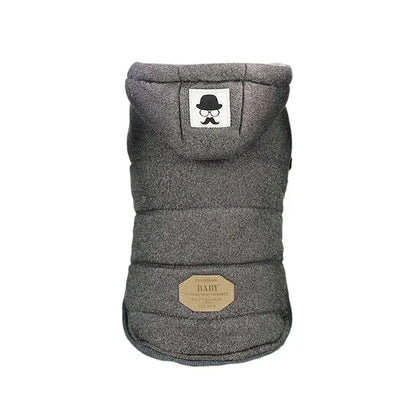 Dog Winter Warm Jacket for Small Dogs Clothes Puppy Fleece Two-legged Coat Pet Hoodie Chihuahua French Bulldog Yorkies Costumes