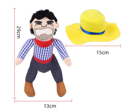 Christmas Pet Costume Dog Clothes for Large Dog Clothing Puppy Ropa Perro Funny Santa Claus Cowboy Clothing For Cats