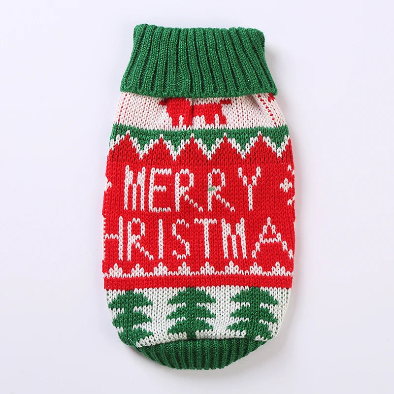 2023 New Arrivals Pet Puppy Clothes Fashion Warm Dog Sweater for Small Dogs Cats Pomeranian Dachshund Autumn Winter Pet Clothing