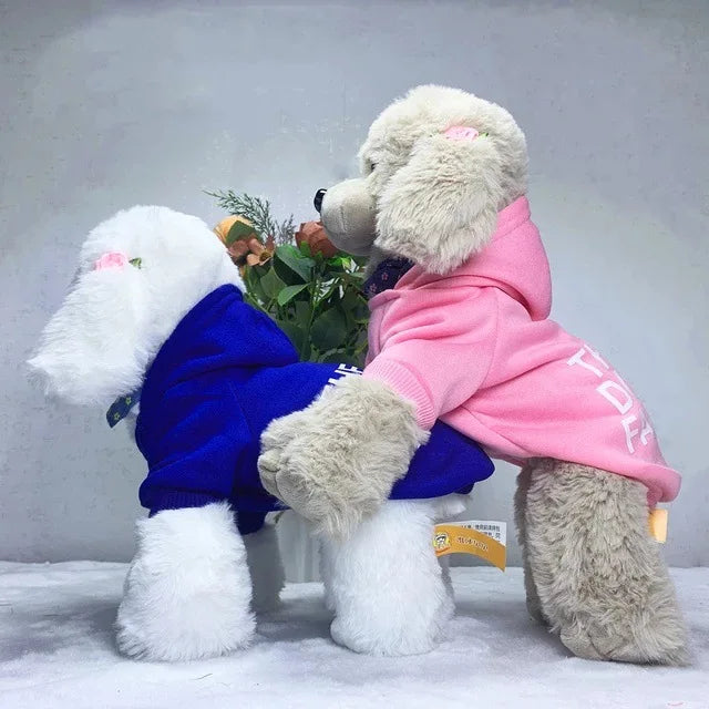 Fashion Dog Hoodie Winter Pet Dog Clothes for Dogs Coat Jacket Cotton Ropa Perro French Bulldog Clothing for Dogs Pets Clothing