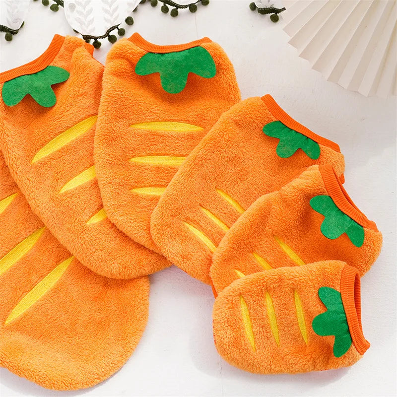 Pet Clothes Winter Warm Coats Vest Soft Fleece For Small Dogs Cats Girl Boys Chihuahua Yorkies Cute Transformation Outfit Xxs-XL