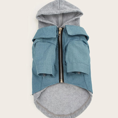 Dog Hoodies Fashion Pet Clothes for Comfortable Warmth. Dog Coats Are Suitable for Small Medium Pets