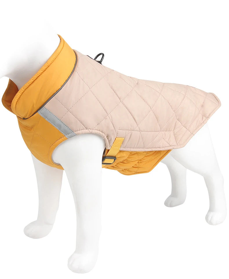 Winter Dog Clothes Waterproof Dog Vest Jacket For Small Large Dogs Warm Pet Dogs Coat Padded Clothes French Bulldog Outfits