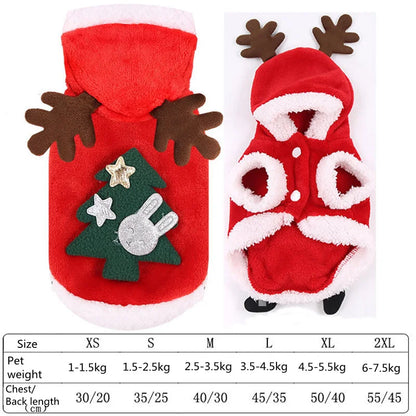 Cartoon Dog Clothes Halloween Costumes Dogs Small, Medium and Big Dog Christmas Pet Clothes Funny Autumn and Winter Clothes