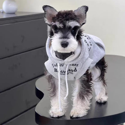 Dog Clothes Winter Dog Hooded Sweatshirt Warm French Bulldog Puppy Coat for Small Medium Dogs Pet Costume Chihuahua Pug