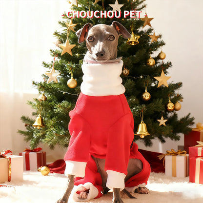 Christmas pet dog clothes suitable for Italian Greyhound Whippet sighthounds as New Year's gifts