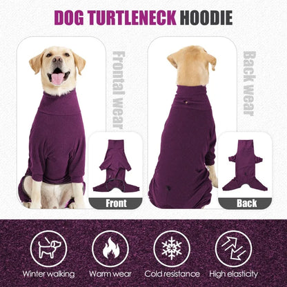 Winter Dog Clothes  4 Legs Jumpsuits Warm Fleece Coat Clothing Autumn for Small Medium Large Dogs Big Pets Apparel Supplies