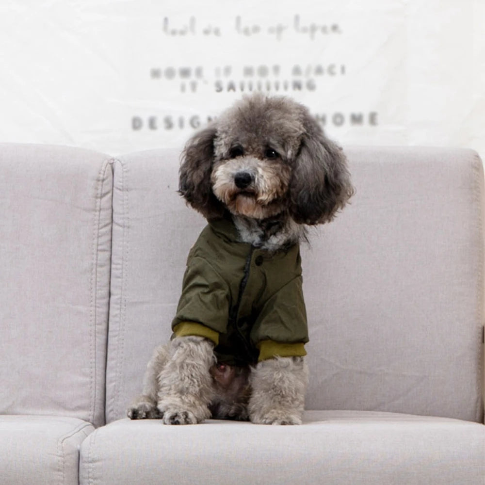 Dog Clothes Winter Puppy Pet Dog Coat Jacket For Small Medium Dogs Thicken Warm Hoodie Jacket Chihuahua Yorkies Pets Clothes