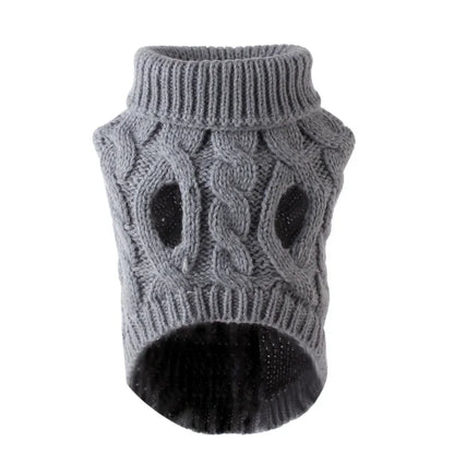 Dog Winter Clothes Knitted Pet Clothes For Small Medium Dogs Chihuahua Puppy Pet Sweater Yorkshire Pure Dog Sweater 강아지 옷
