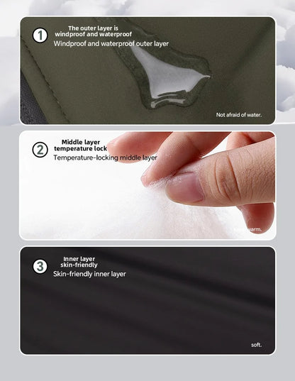 2025 New Winter style dog clothes outdoor large  four-legged clothes big windbreaker cold-proof warm fashion pet clothing