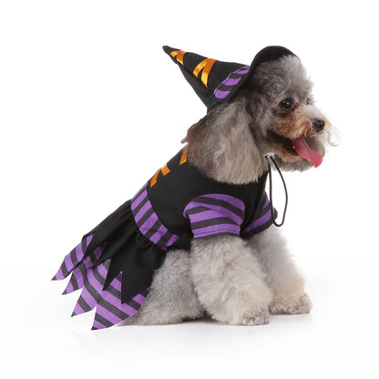 Funny Halloween Dog Costume Clothes for Small Dog Clothing Pet Dress Up Outfit Cosplay Christmas Party Carnival Hallowen Perro
