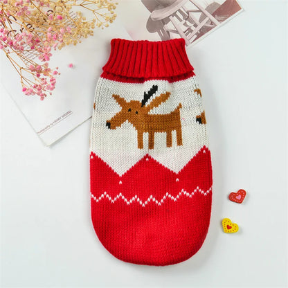 2023 New Arrivals Pet Puppy Clothes Fashion Warm Dog Sweater for Small Dogs Cats Pomeranian Dachshund Autumn Winter Pet Clothing
