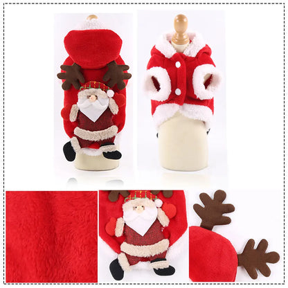 Cartoon Dog Clothes Halloween Costumes Dogs Small, Medium and Big Dog Christmas Pet Clothes Funny Autumn and Winter Clothes