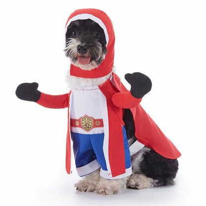 Horror Halloween Pet Costume Dog Cat Funny Party Cosplay Outfit Creative Pet Jumpsuit Suit Holiday Puppy Dress Up With Headgear