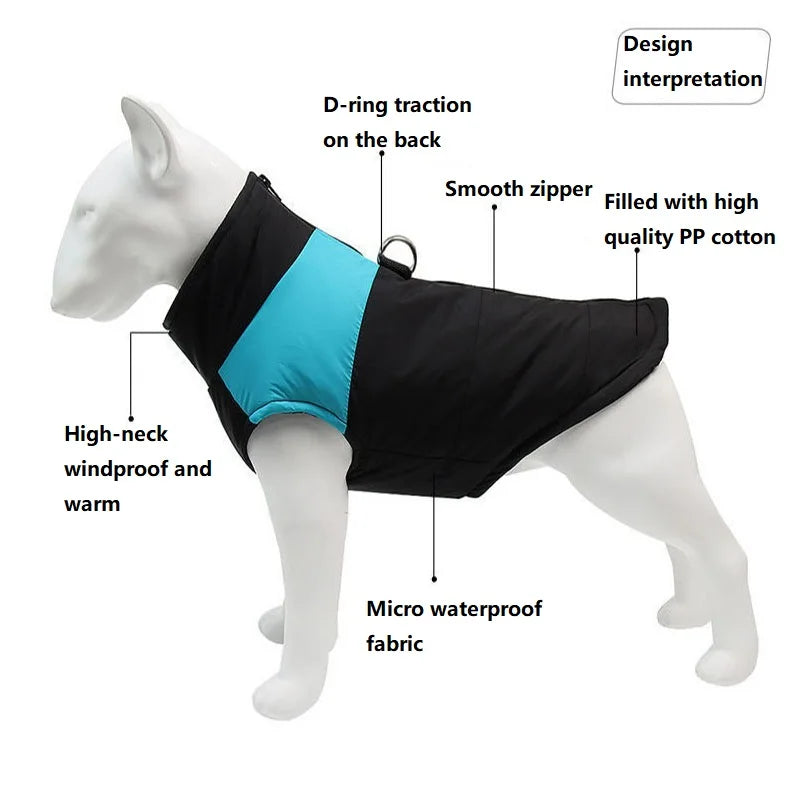Pet Clothing Coat for Dog Jackets for Small Dogs Luxury Clothes Clothes Puppy Winter Vest Winter Jacket for Dogs