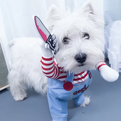 Funny Pet Dog Clothes Dog Cosplay for Dogs Halloween Dog Costumes Christmas Dog Accessories Festival Party Outfit Pet Dog Dress